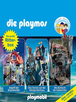 cover image of Die Playmos--Das Original Playmobil Hörspiel, Die große Ritter-Box, Folgen 2, 8, 20